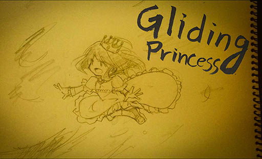 gliding princess